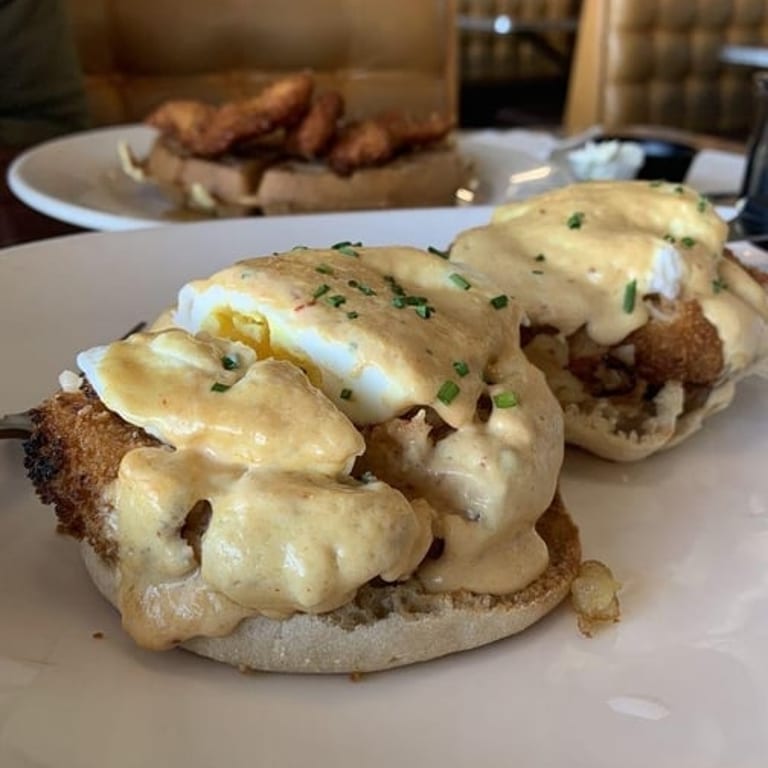 Delicious Eggs Benedict Awaits