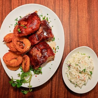 Grilled BBQ Baby Back Ribs