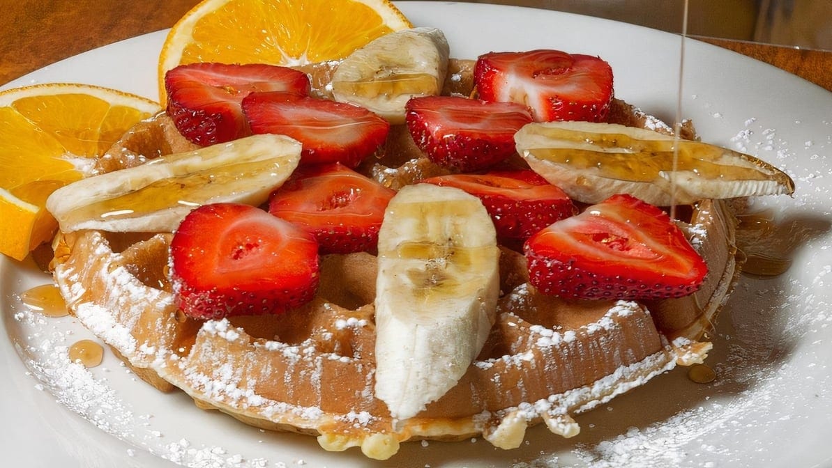 Cannoli Cream Waffles.