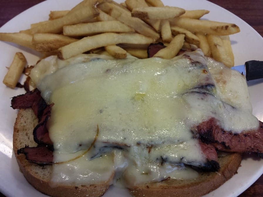 Ruby Reuben Sandwich.