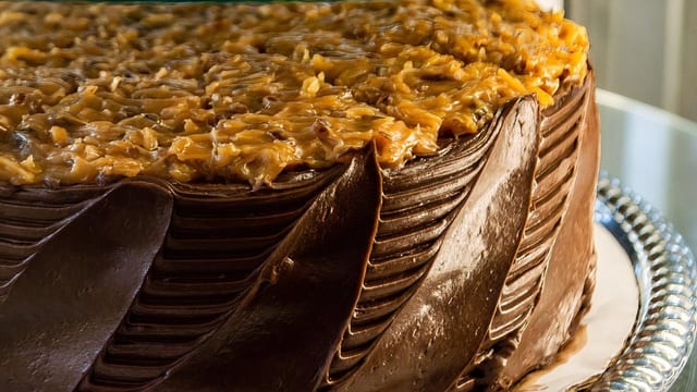 German Chocolate Cake.
