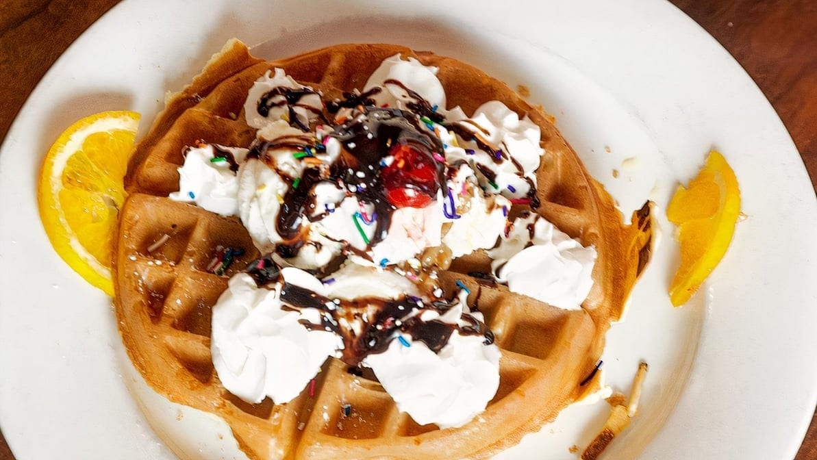 Waffle Sundae.