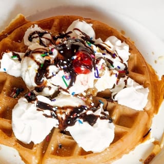 Waffle Sundae
