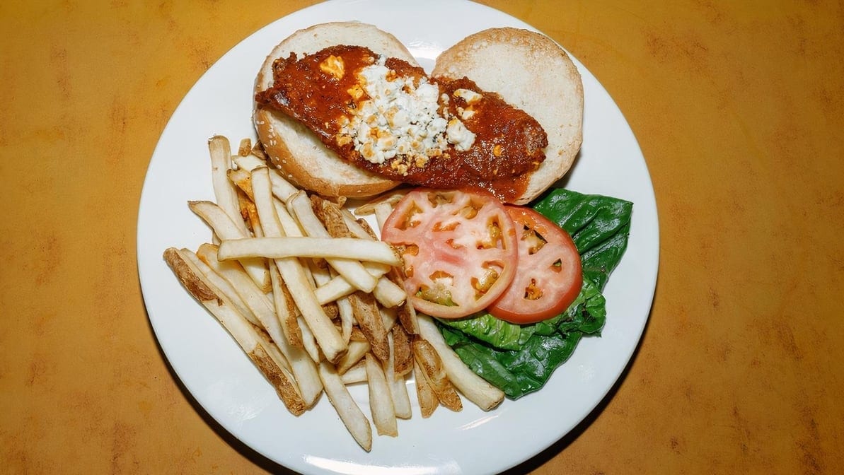 Spicy Buffalo Chicken Sandwich or Wrap.