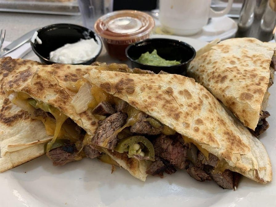 Jalapeno Steak Quesadilla.