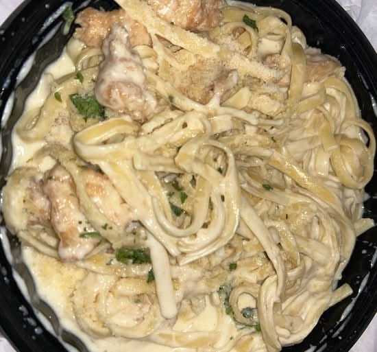 Fettuccine Alfredo.